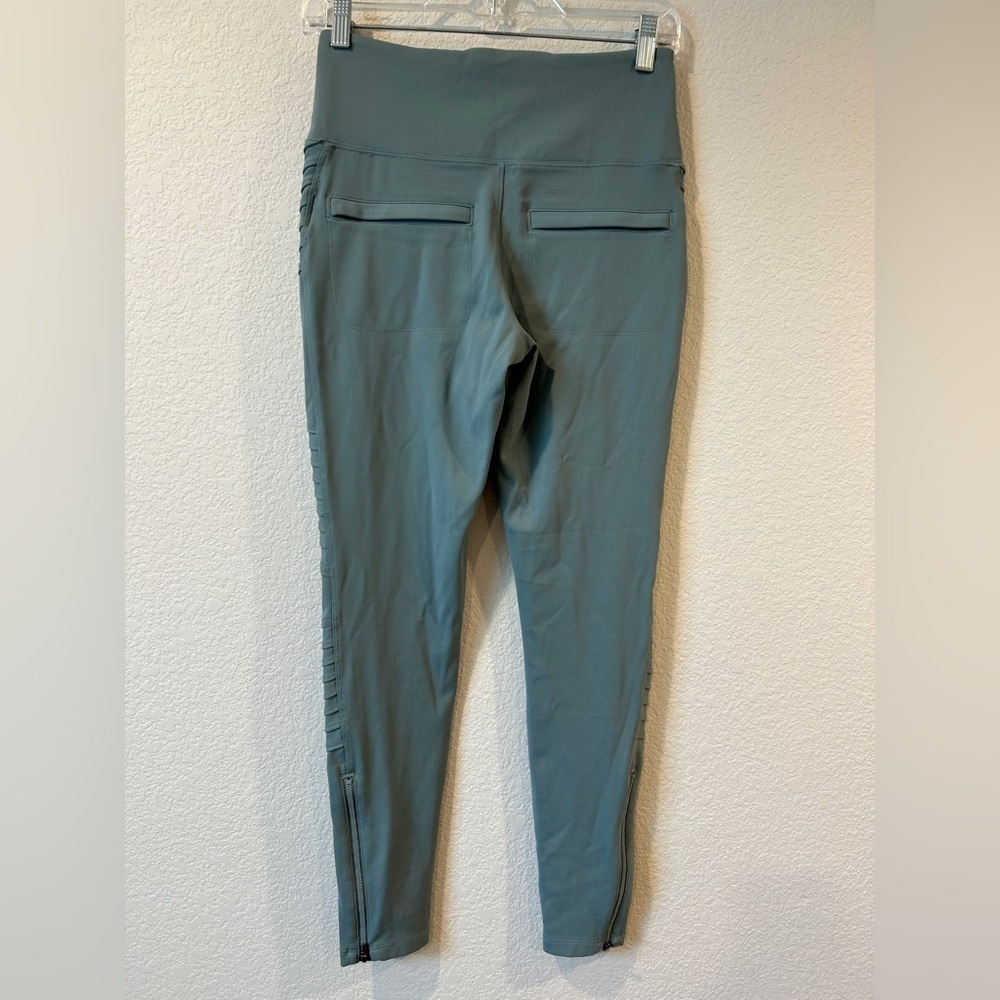 Athleta Women’s Grey/Blue Delancey Moto Tight - Small - Picture 5 of 9